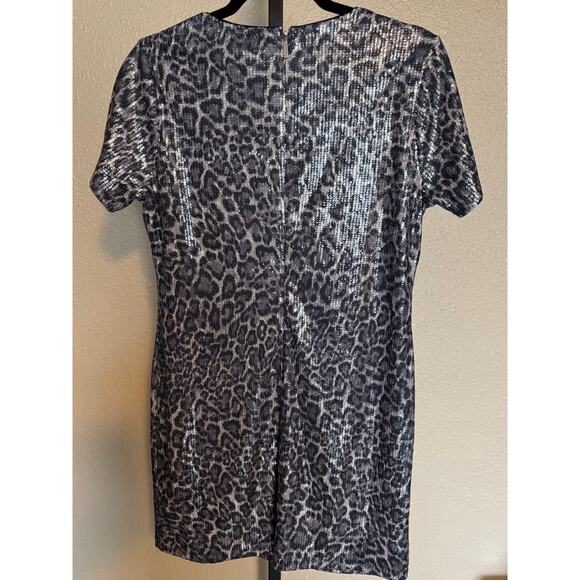 Michael Michael Kors Leopard Sequin Dress – Size Medium – NWT - Picture 4 of 7